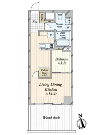 秀和三田綱町レジデンス 1F