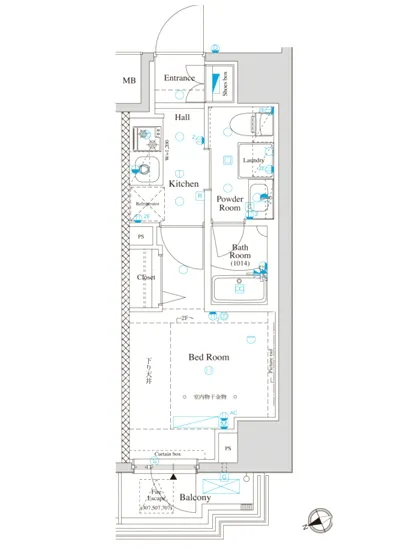 アクサスレジデンス目黒東 102