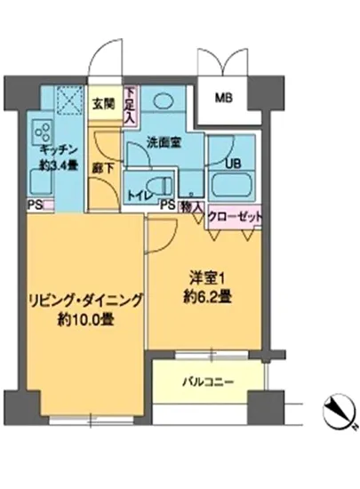 カスタリア茅場町 1207