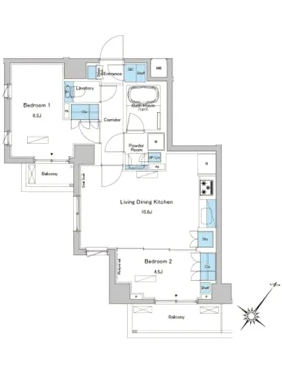 ルフォンプログレ中野富士見町 207