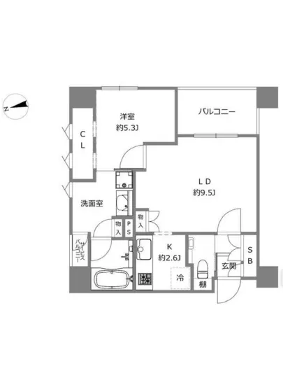クレヴィアタワー大井町ザレジデンス 16F