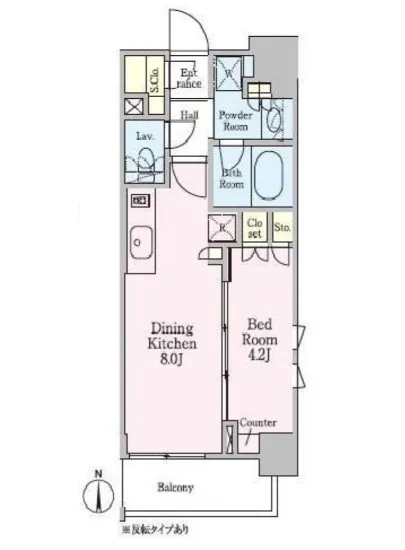 クレストコート白金高輪 404