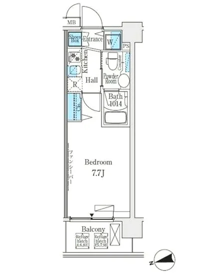 ディームス品川南大井2 402