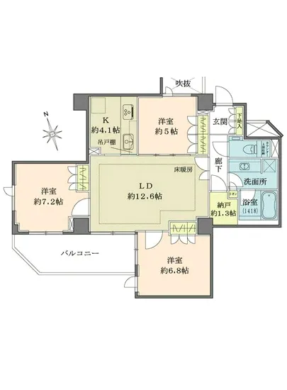 パークハウス池田山公園白金台の杜 407