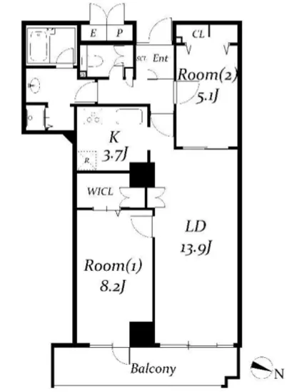 プライムゲート飯田橋 904