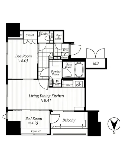 プレサンスロジェ八丁堀 10F
