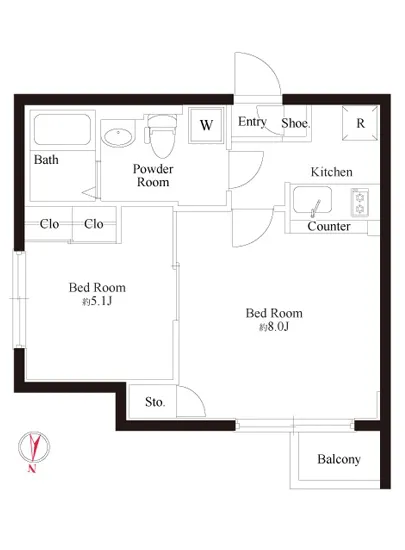 パセオ自由が丘 205