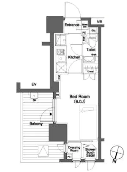パークキューブ笹塚 203