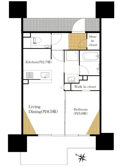シティハウス中目黒サウス 6F