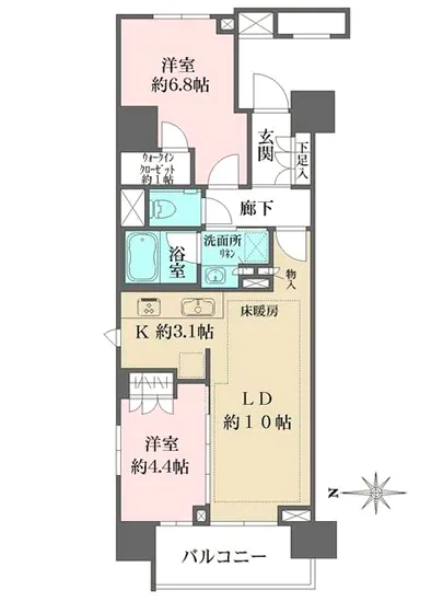 ザ・パークハウスアーバンス渋谷 1301