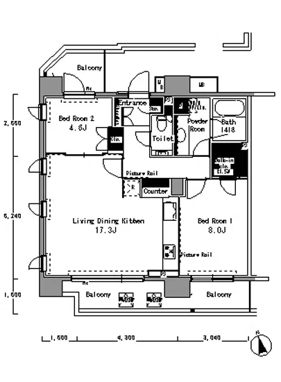 パークアクシス渋谷桜丘サウス 1403