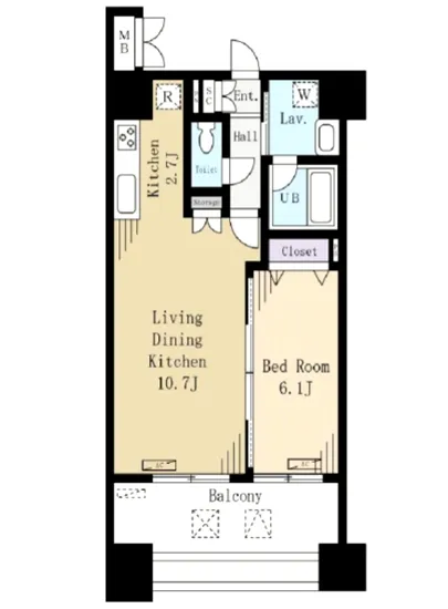 ドゥーエ蔵前 1206