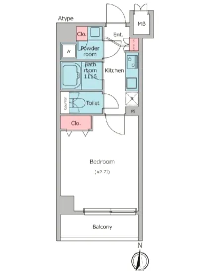 ライトテラス押上 206
