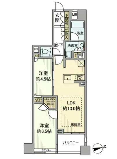 クレストフォルム大井町サウステラス 106