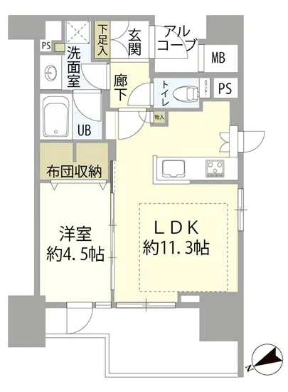 イニシア上野根岸 1002