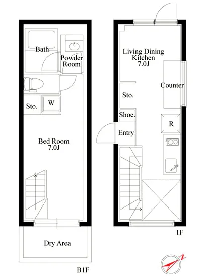 パセオ市谷台町 2-104