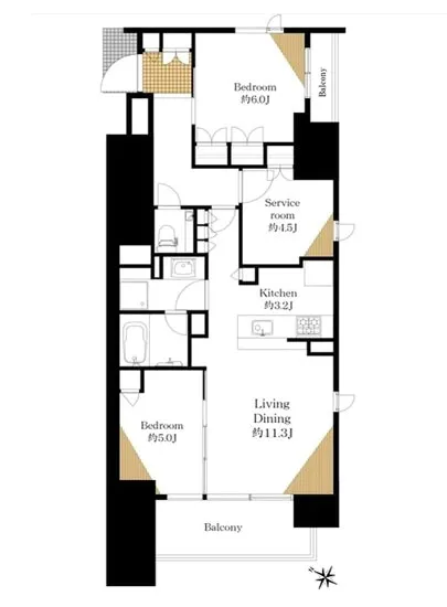 シティハウス中目黒サウス 15F