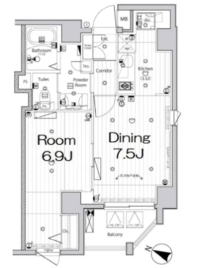 レガシア千代田三崎町 1102