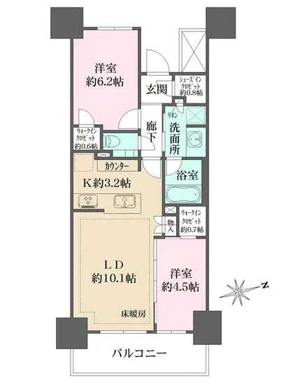 ザ・プレミアスカイ品川中延 404