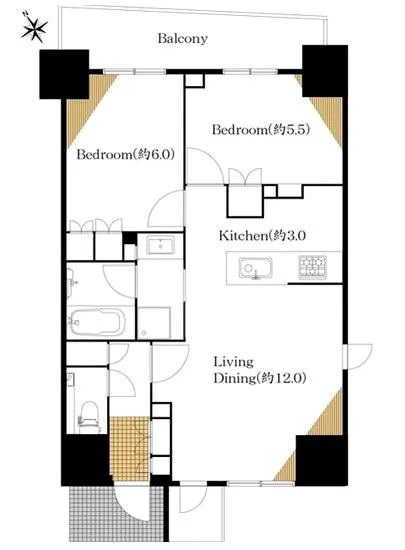 オープンレジデンシア四谷坂町 10F