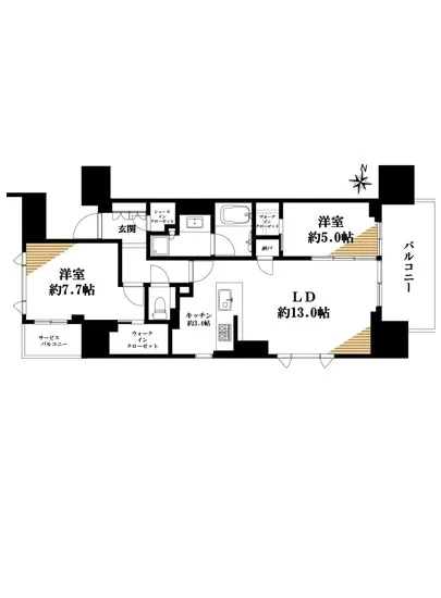 シティタワー・ルフォン九段の杜 7F