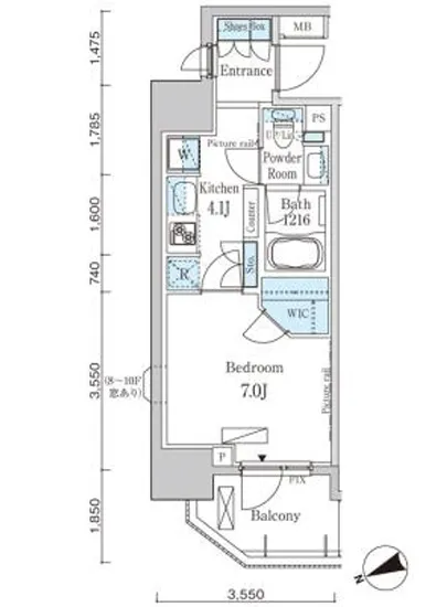 パークアクシス浅草・蔵前 304
