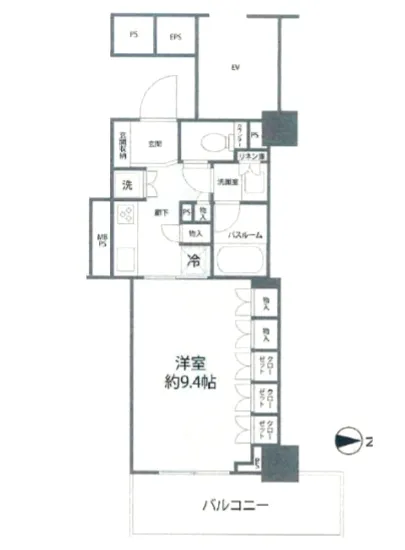 ライオンズタワー上野黒門町 9F