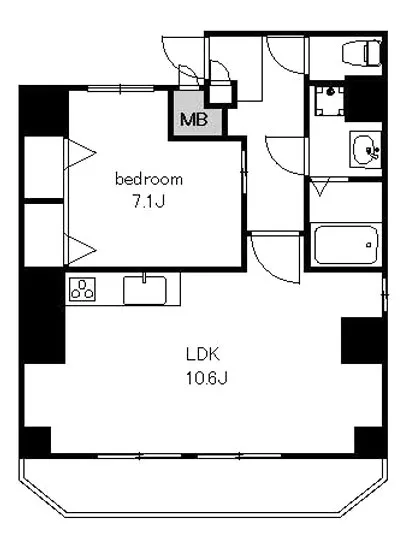 カルム秋葉原イースト 801