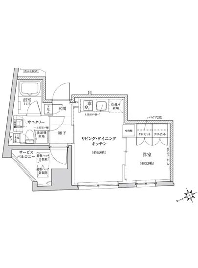 クレヴィアリグゼ三軒茶屋 1401