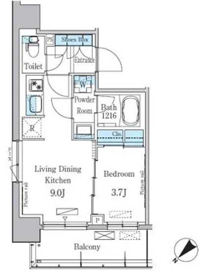 パークアクシス押上テラス 403