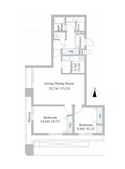 芝大門ハイツ 1308