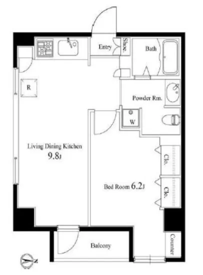エルヴィータ代々木 104