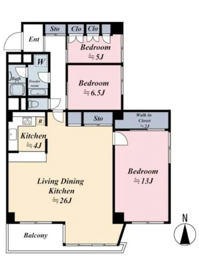 白金第一マンションズ 7F