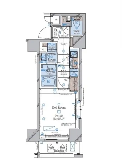 コンシェリア南麻布 EAST6F