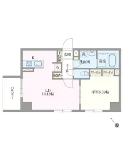 ベルエスパス箱崎 505