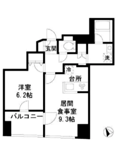 セルクル落合 1102