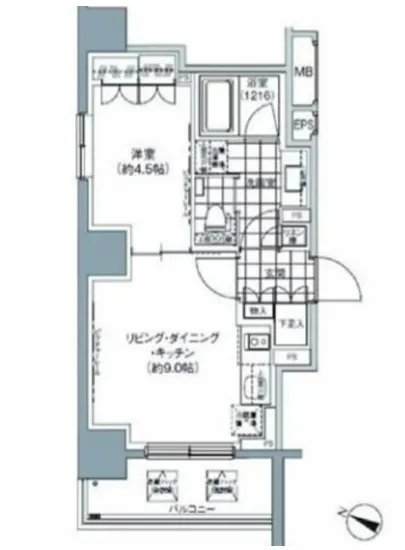 パークハビオ北品川 401