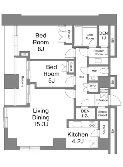 プラウドタワー二子玉川 13F