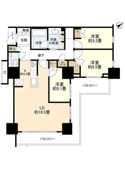 プラウドタワー東雲キャナルコート 44F