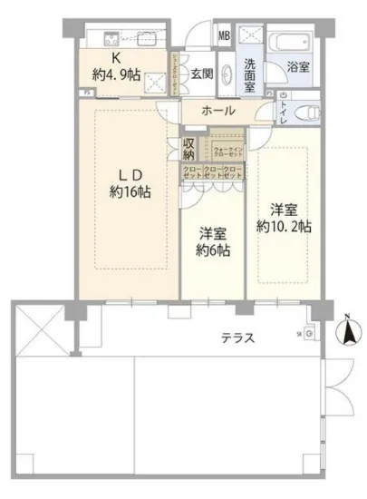 ウェリス麻布狸穴 1F