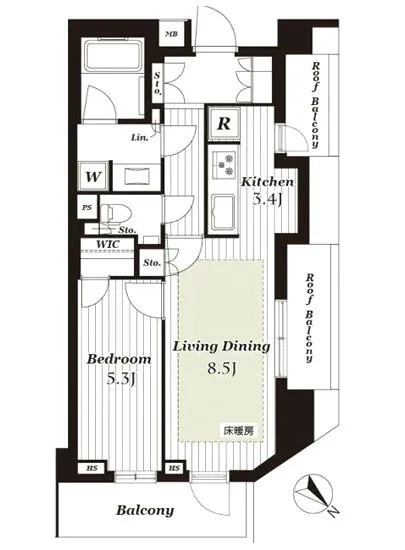 オープンレジデンシア目白フロントコート 5F