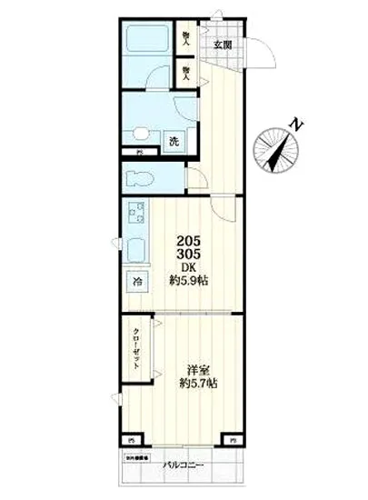 グランデール中目黒 305