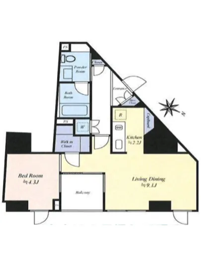 ベルドゥムール東京八丁堀 405