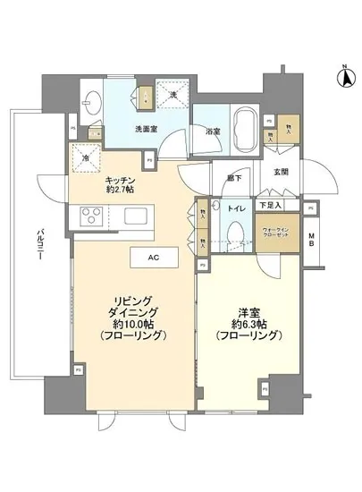 シティハウス市谷薬王寺 4F