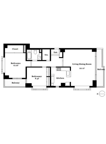 池田山Kay&Kayウエスト 202