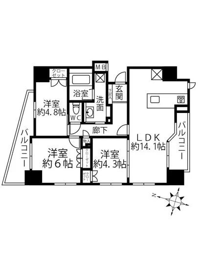 コノエ秋葉原岩本町 9F
