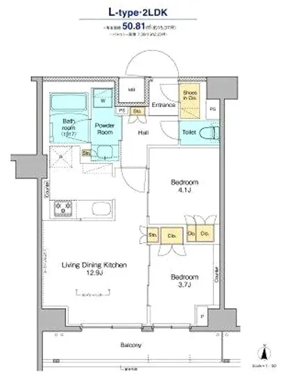 プラウドフラット菊川 203