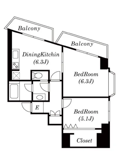 アパートメント麻布No.10 406
