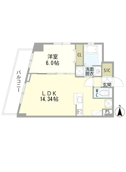 ベルティーセ新宿 601