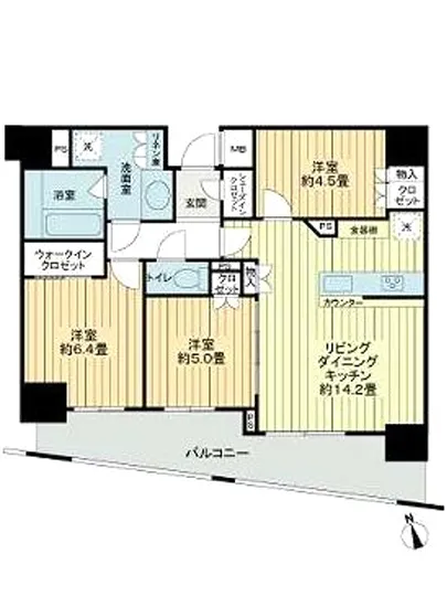 ザ・パークハウス東銀座 302
